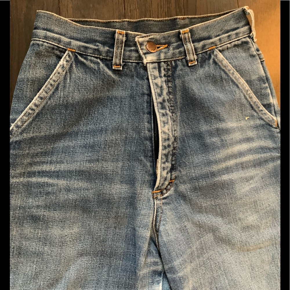 PERFECT 90’s vintage wide leg jeans sz-25